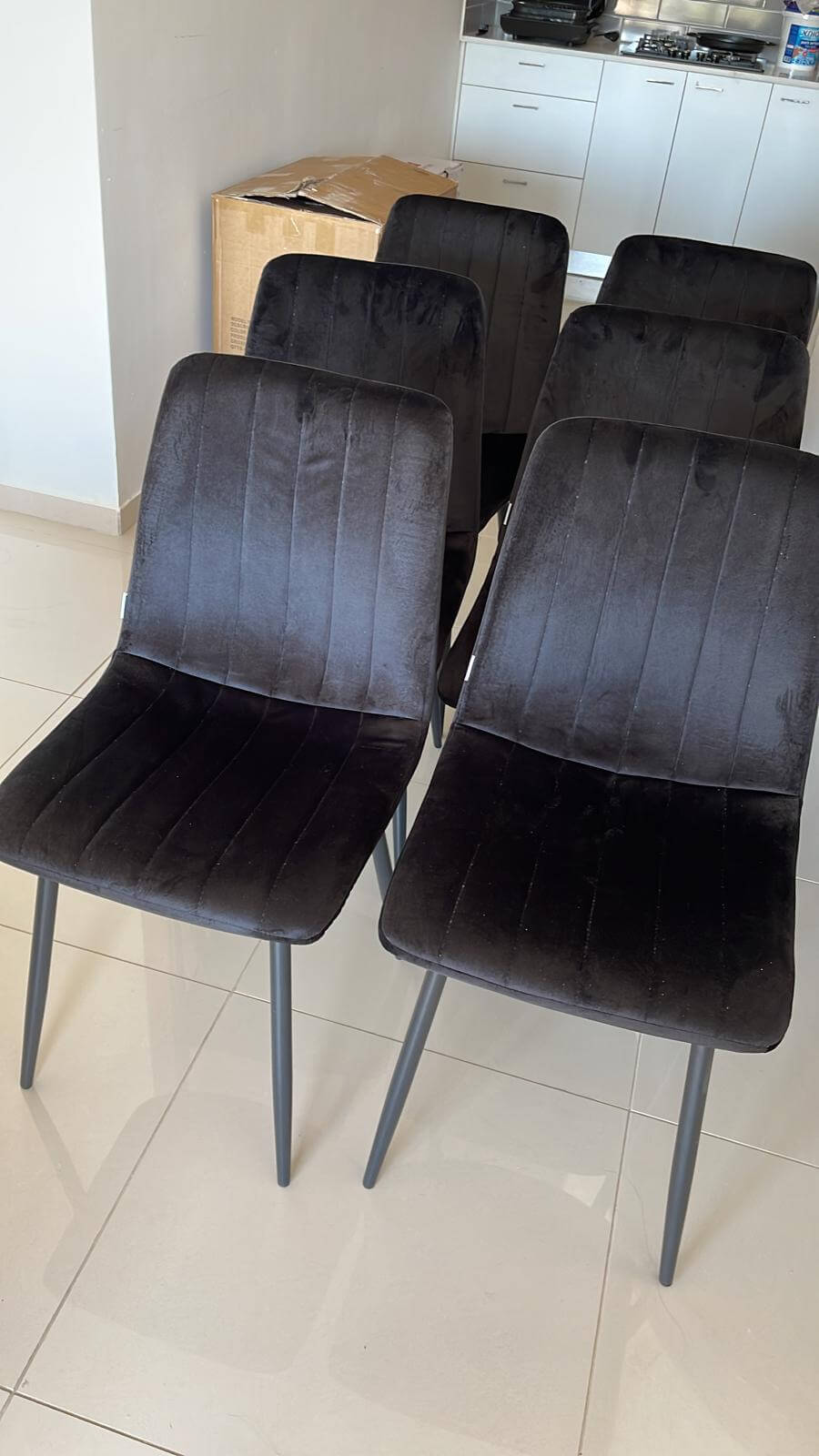 סט 6 כיסאות לפינת אוכל דגם מיאמי - הובלה חינם! photo review